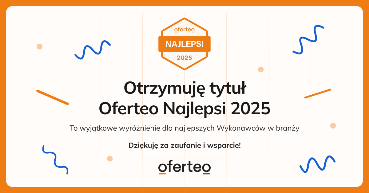 Aleksander Pietrzak - Otrzymuję tytuł Oferteo Najlepsi 2025